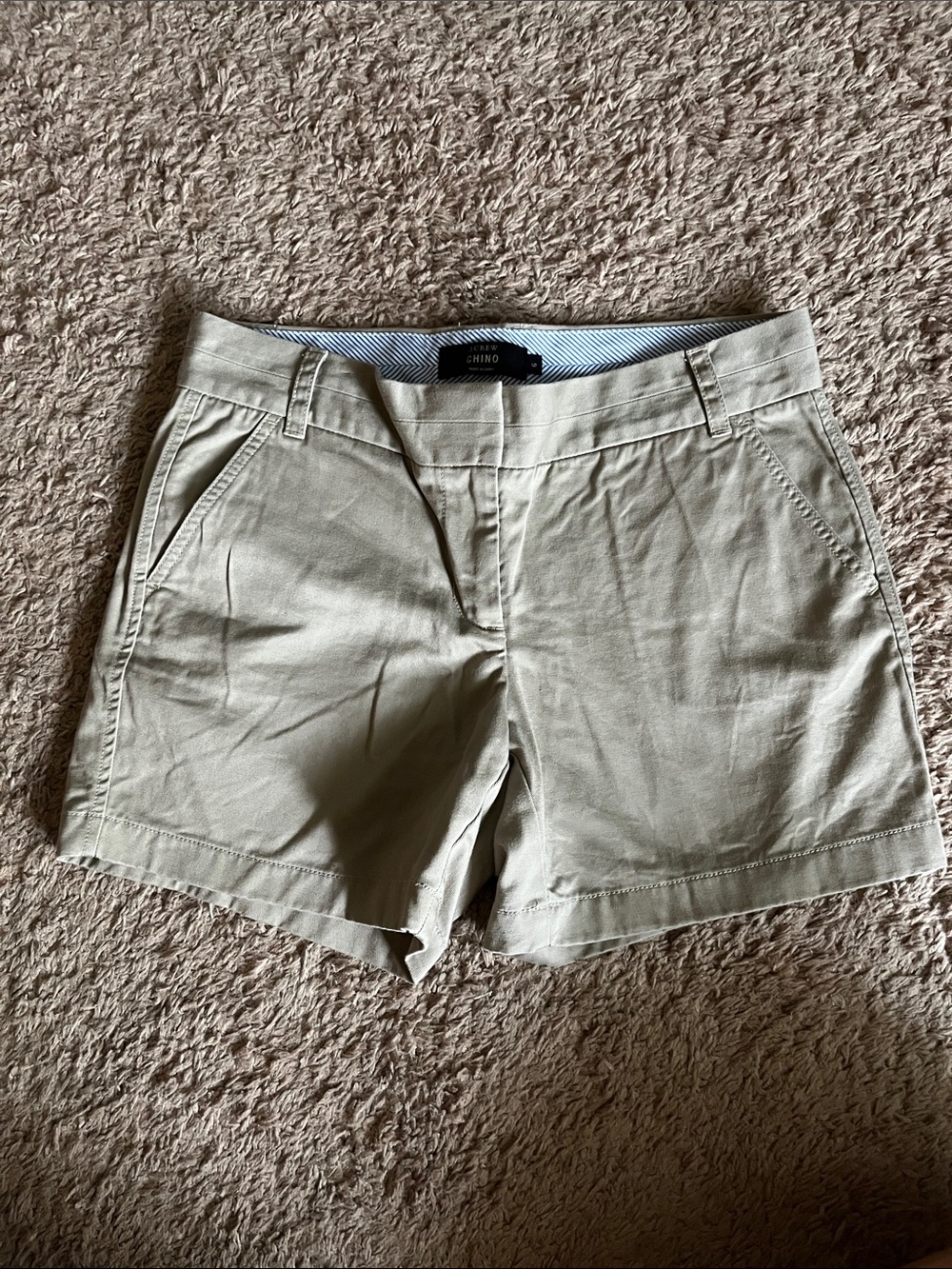 J. Crew Khaki Tan Chino Shorts 5 inch